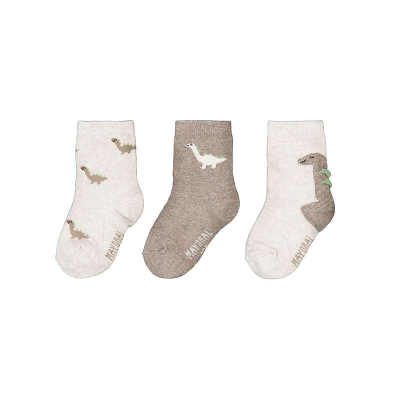 10.248 Dino Patterned socks set