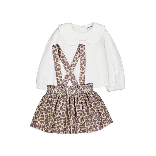 2.950 Skirt set w/ suspenders