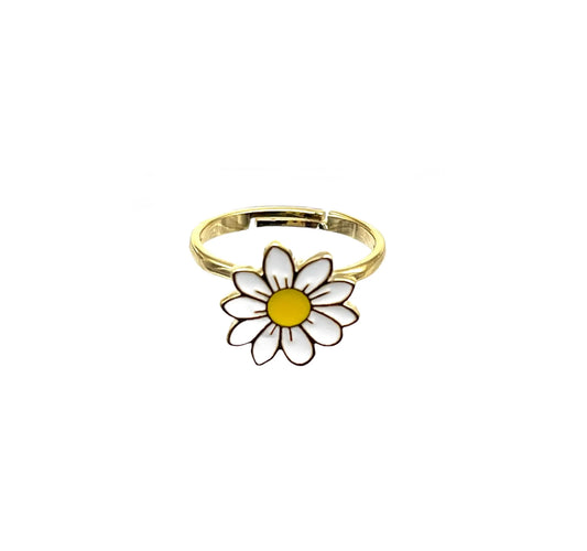 Daisy Fidget Spinner ring