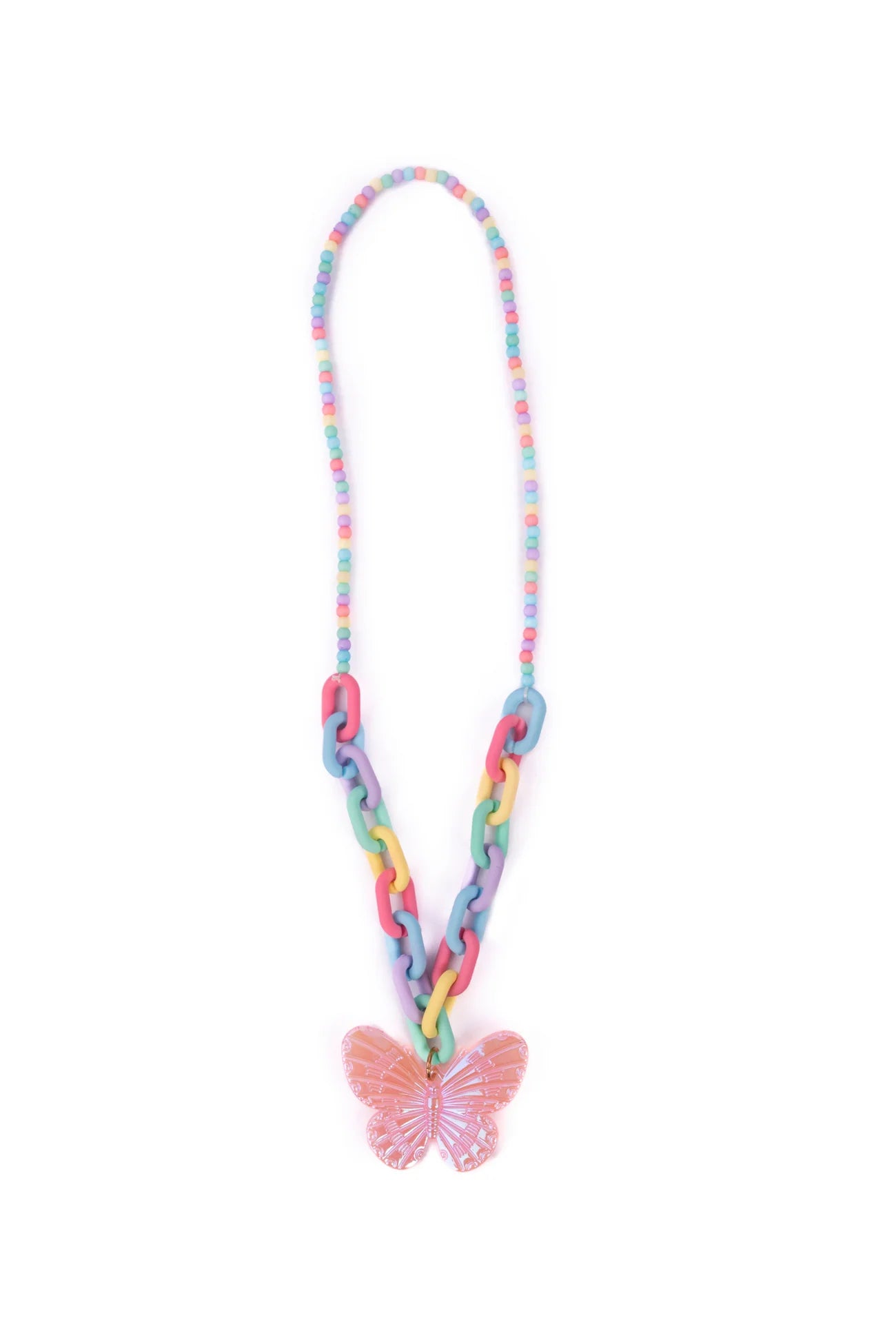 86172 Kaleidoscope butterfly necklace
