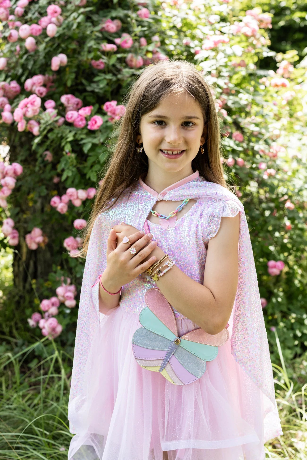 86172 Kaleidoscope butterfly necklace