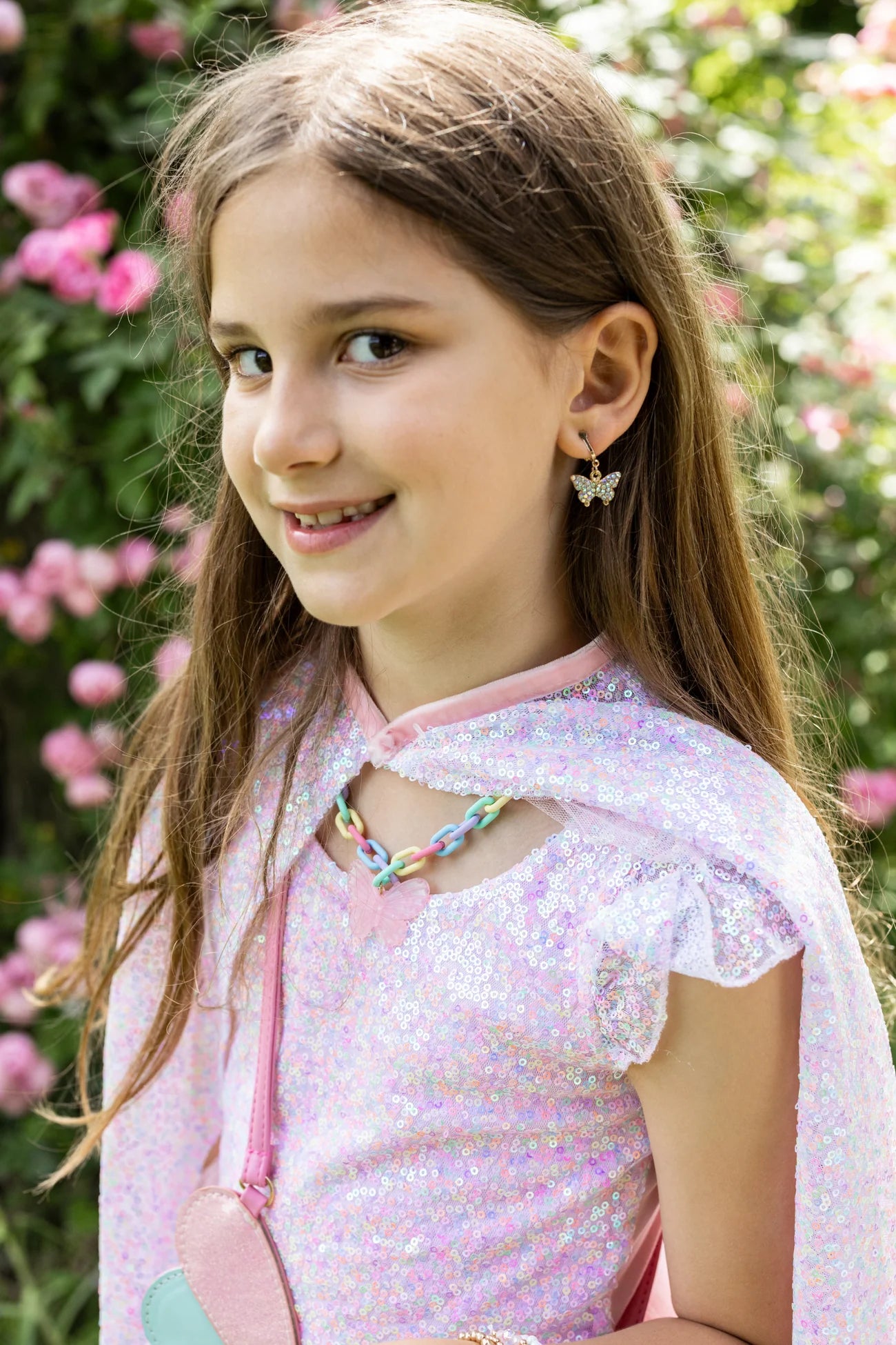 86172 Kaleidoscope butterfly necklace