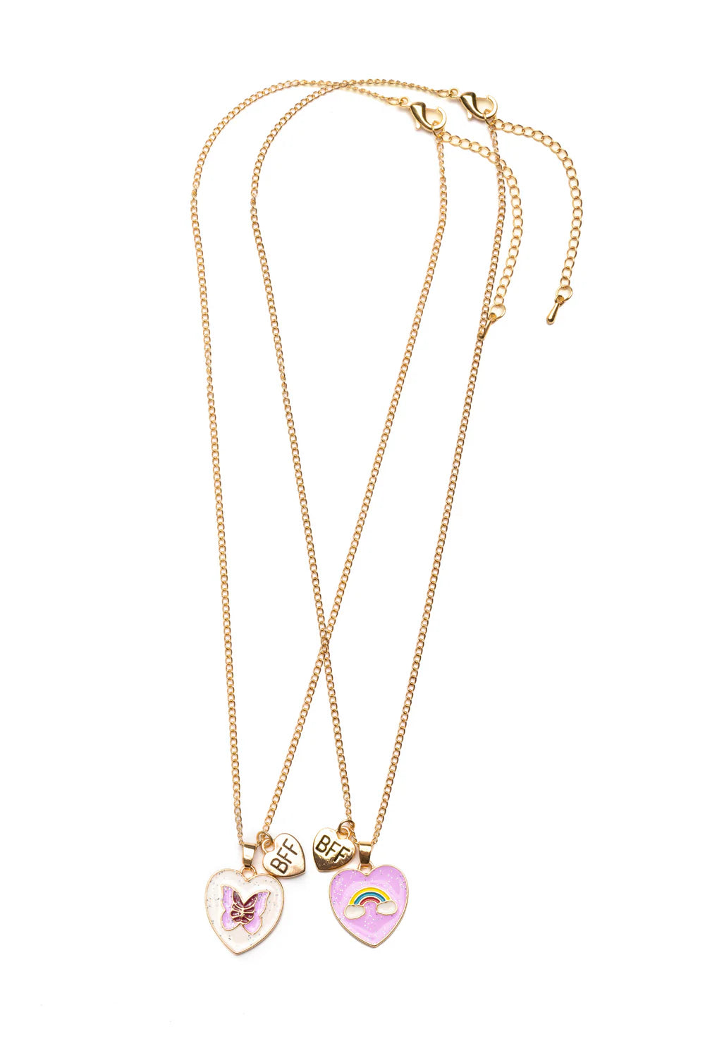 86149 Rainbow Butterfly BFF Necklace