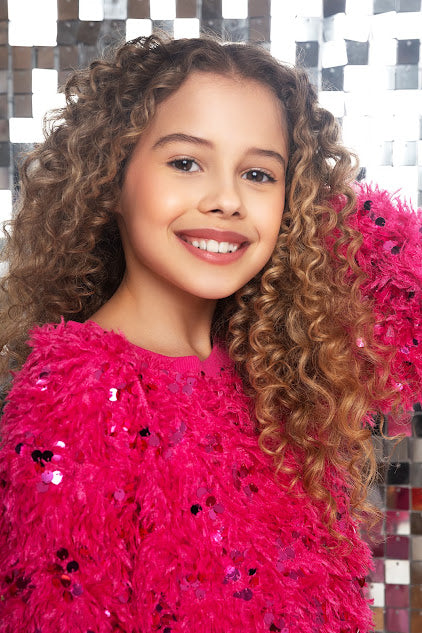 TEXTURE SWEATER MAGENTA