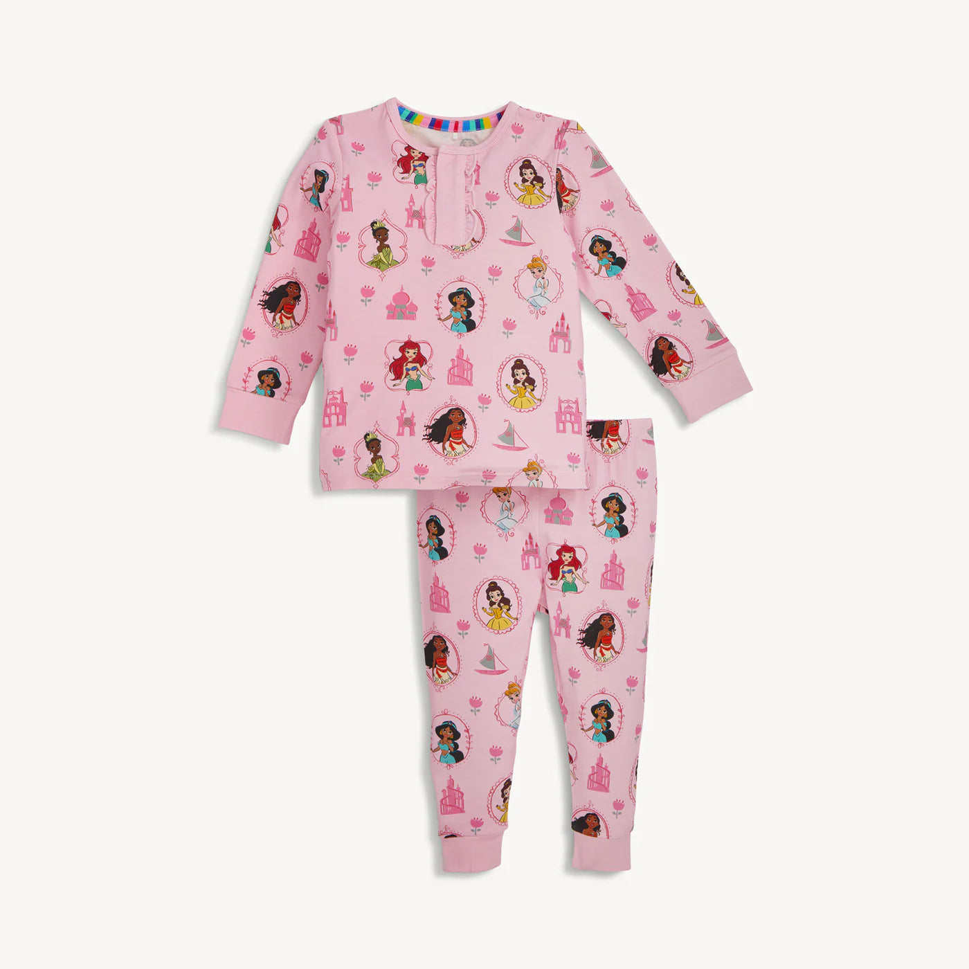 PRINCESS ROYAL RADIANCE RF RUFFLE LS PJ SET