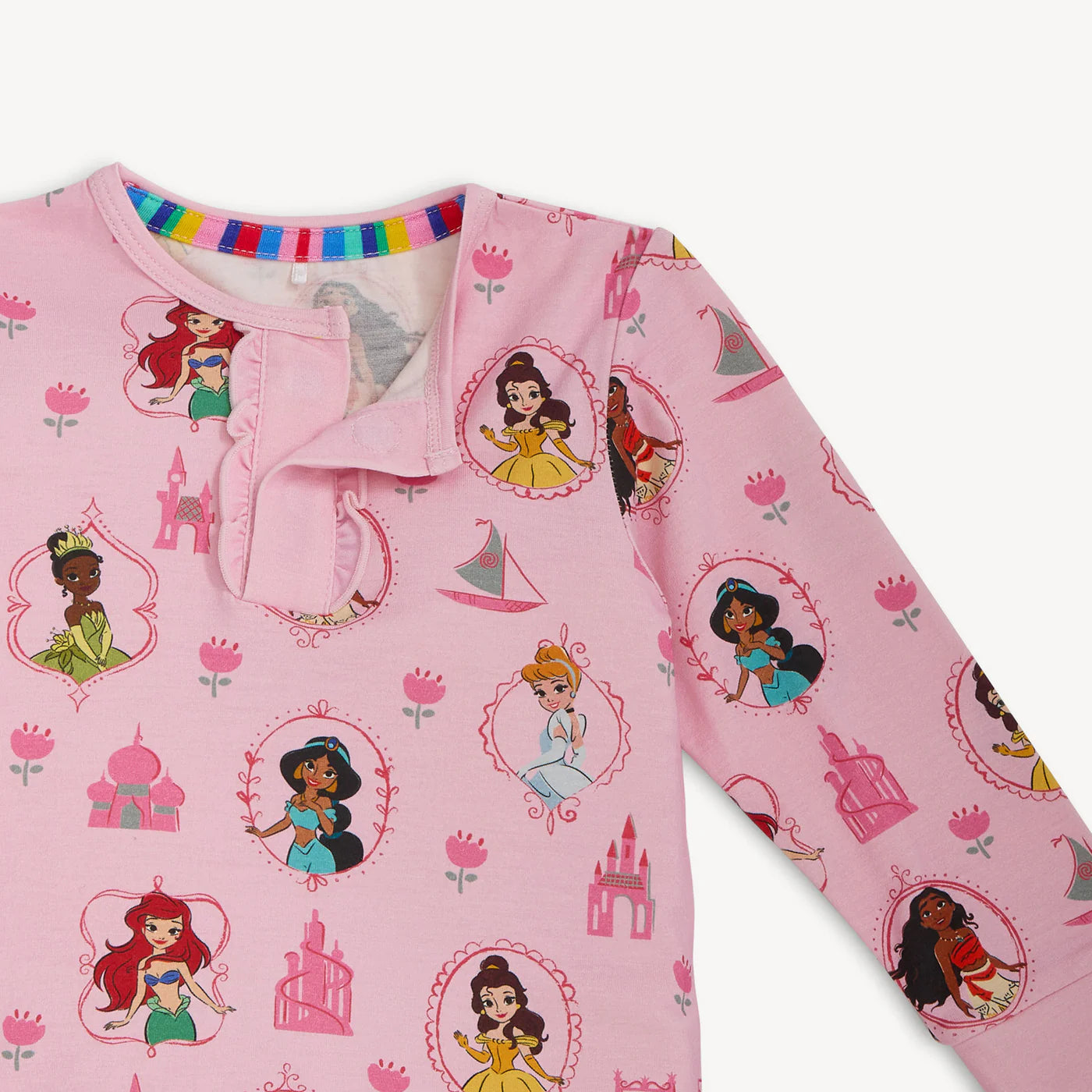 PRINCESS ROYAL RADIANCE RF RUFFLE LS PJ SET
