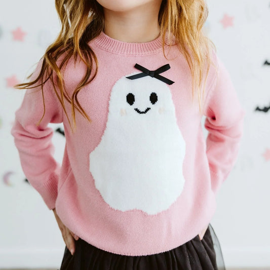 Sweet Ghost Halloween Sweater