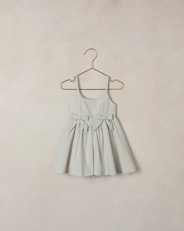 Betsy Dress Sky Stripe