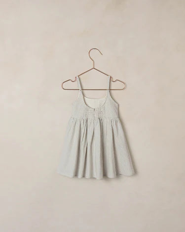 Betsy Dress Sky Stripe