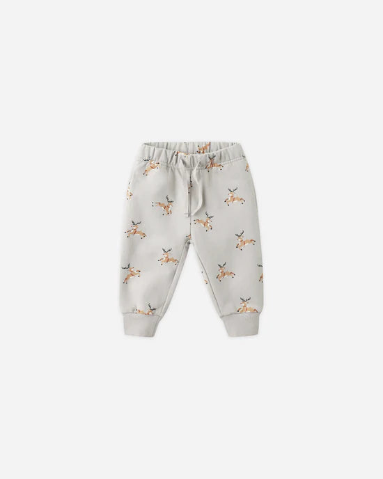 Relaxed Fleece Sweatpant and Sweatshirt || Reindeer