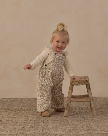 Shoulder Ruffle Bodysuit Natural