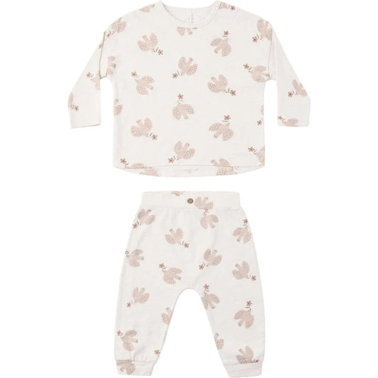 Long Sleeve Tee + Pant Set Sparrows