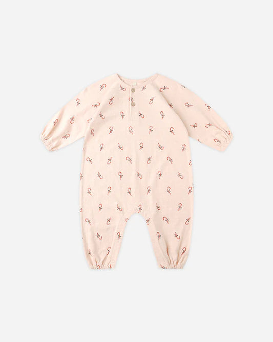 Henley Jumpsuit || Candy Canes