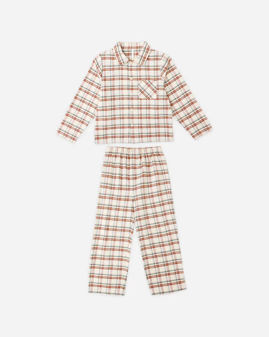 Long Sleeve Pajamas || Holiday Flannel