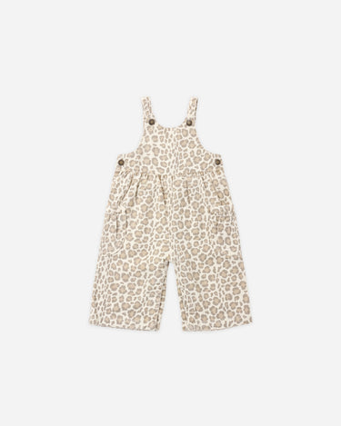 Wide Leg Overall Leopard