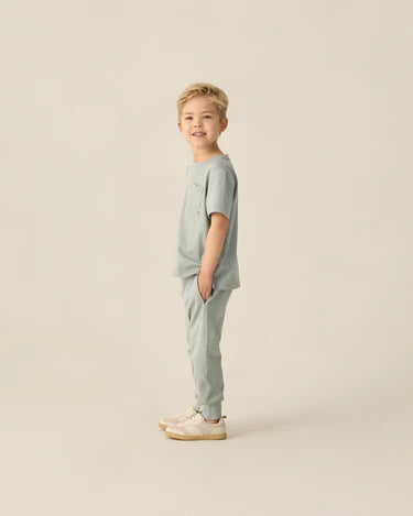 Century Tech Jogger || Heathered Sea Green
