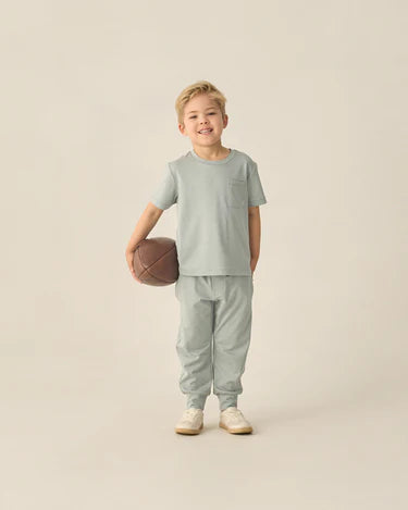 Century Tech Jogger || Heathered Sea Green