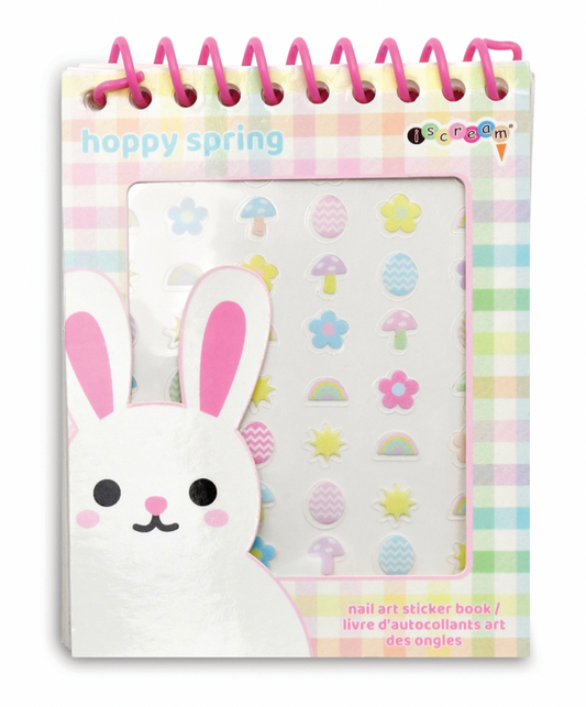 Hoppy Spring Nail Sticker Book