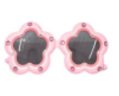 Crystallized Flower Shape Sunglasses