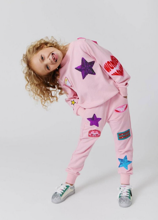Wonder Woman Pink Set with Cape