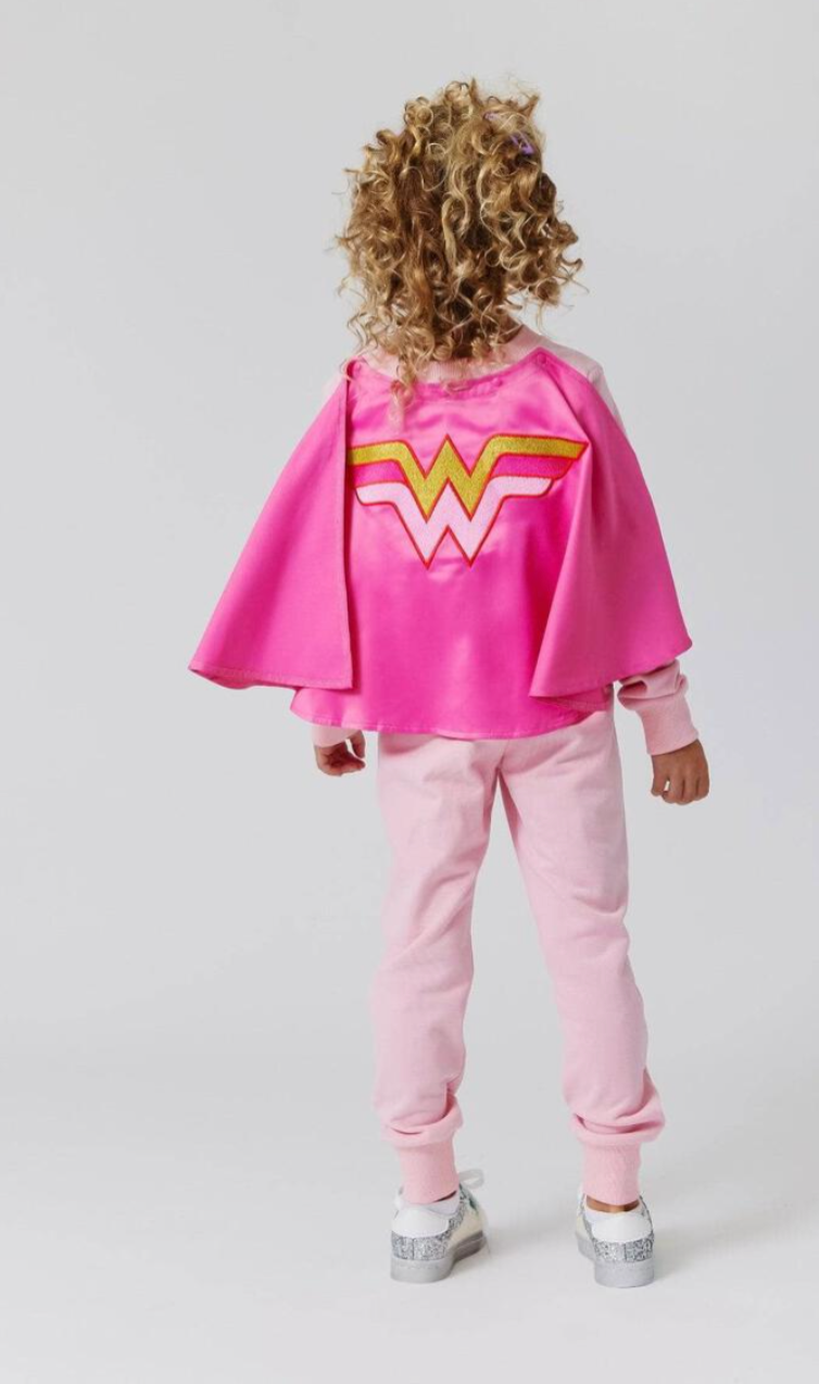 Wonder Woman Pink Set with Cape