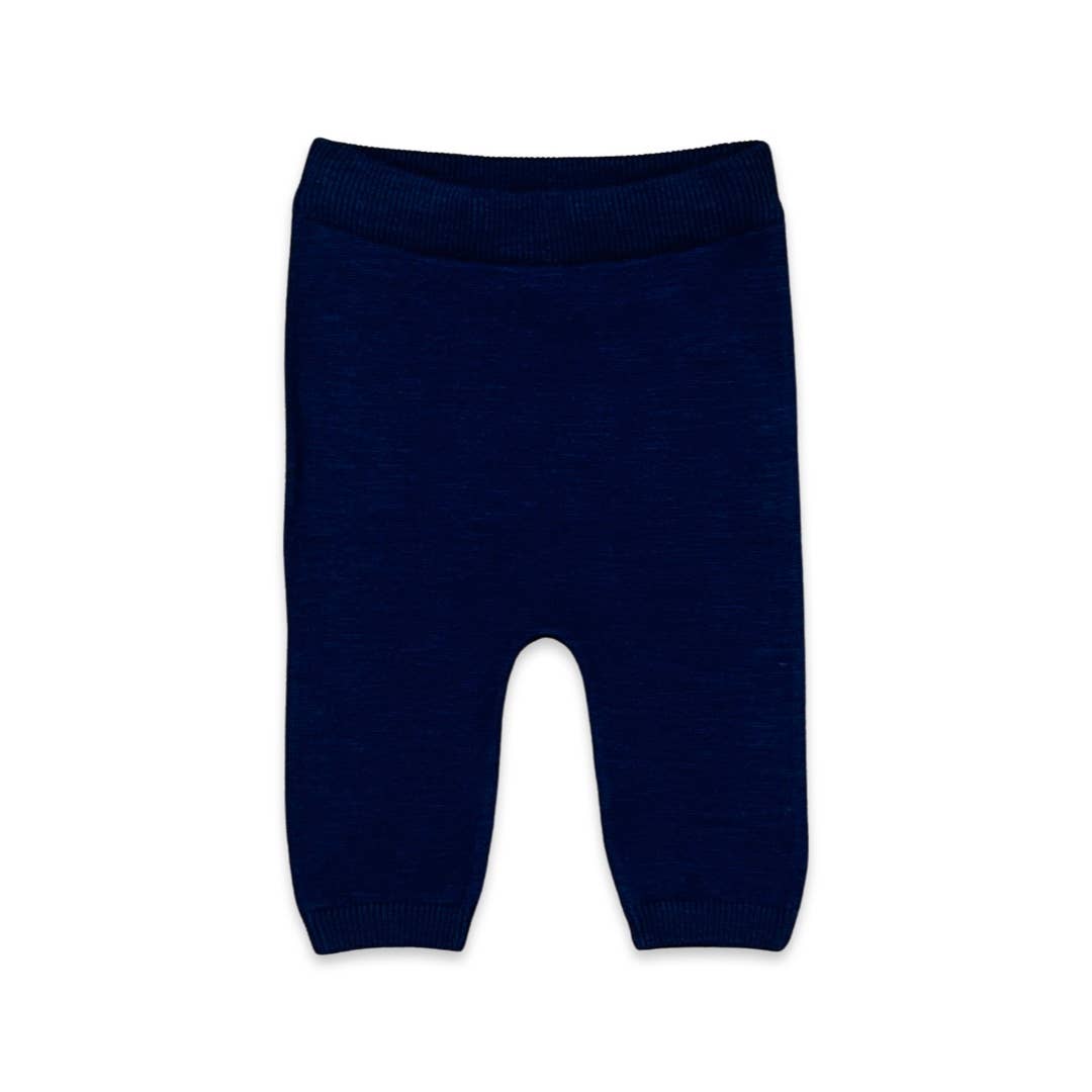 Stripe Sweater Knit Baby Pullover & Pants 2pc SET (Organic):