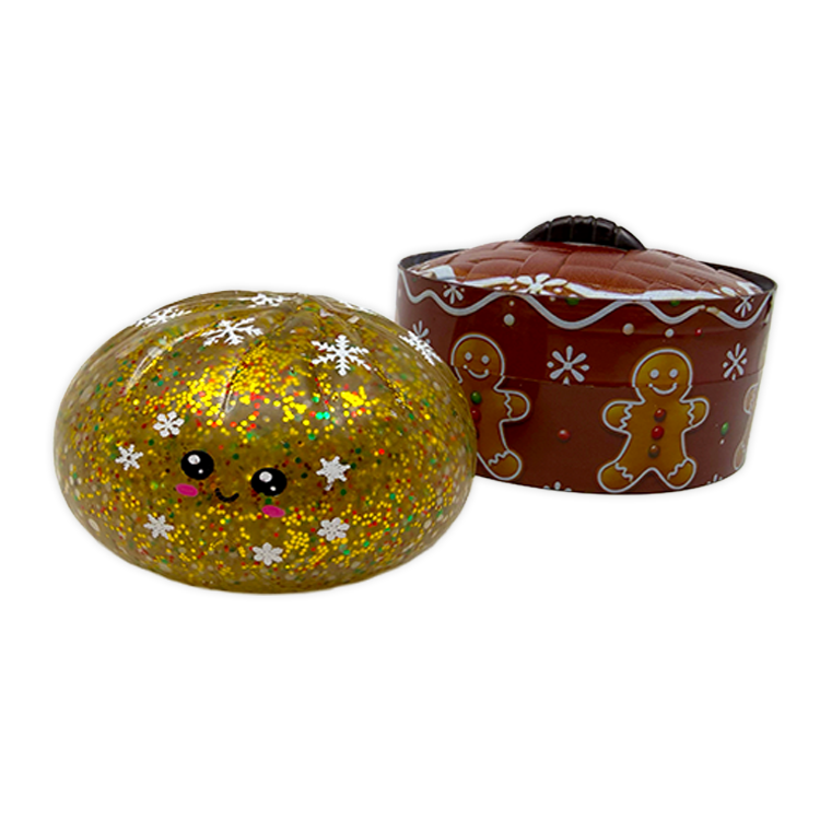 Fun Doh Christmas Dumpling Squishy Toy 12pc Holiday Display