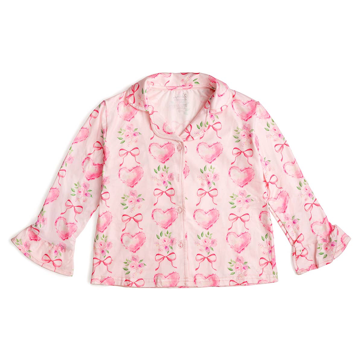 Heart Floral Trellis Valentine's Day Lounge Set - Mommy & Me
