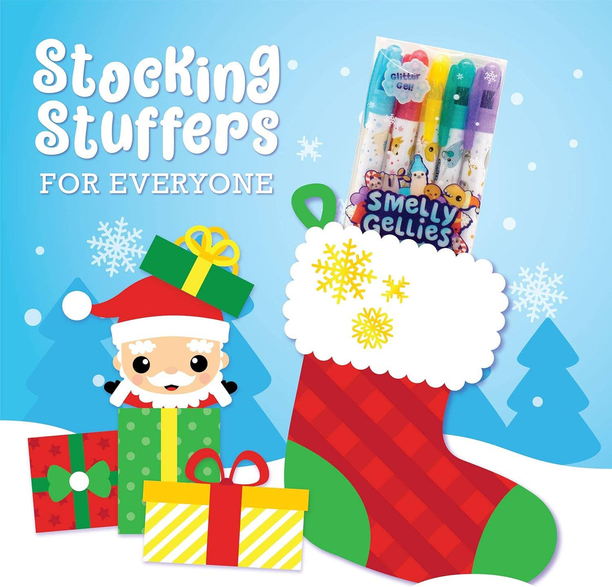 Smelly Gellies: Holiday-Scented Glitter Gel Coloring Sticks