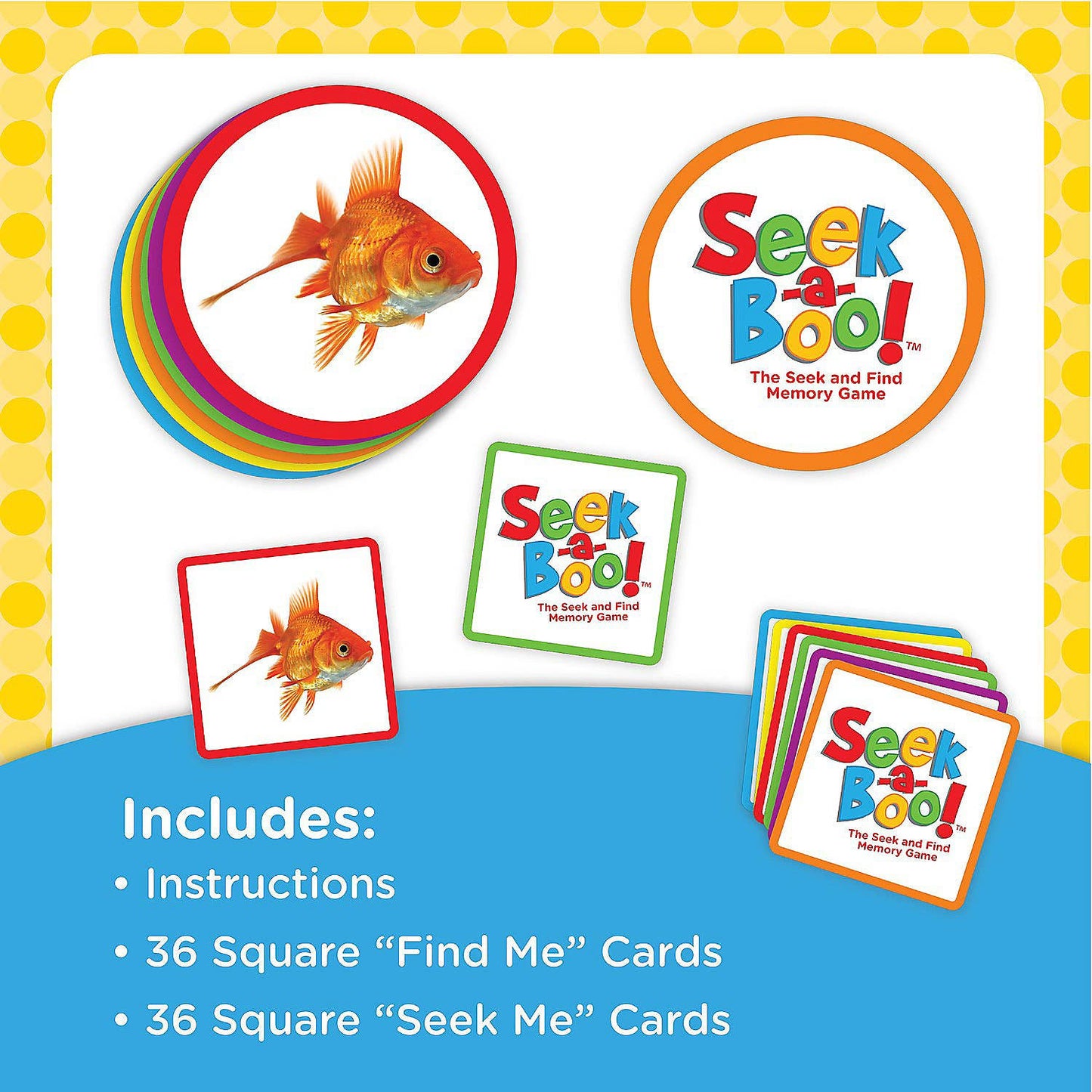 Seek A Boo!:  Seek-And-Find Memory Game