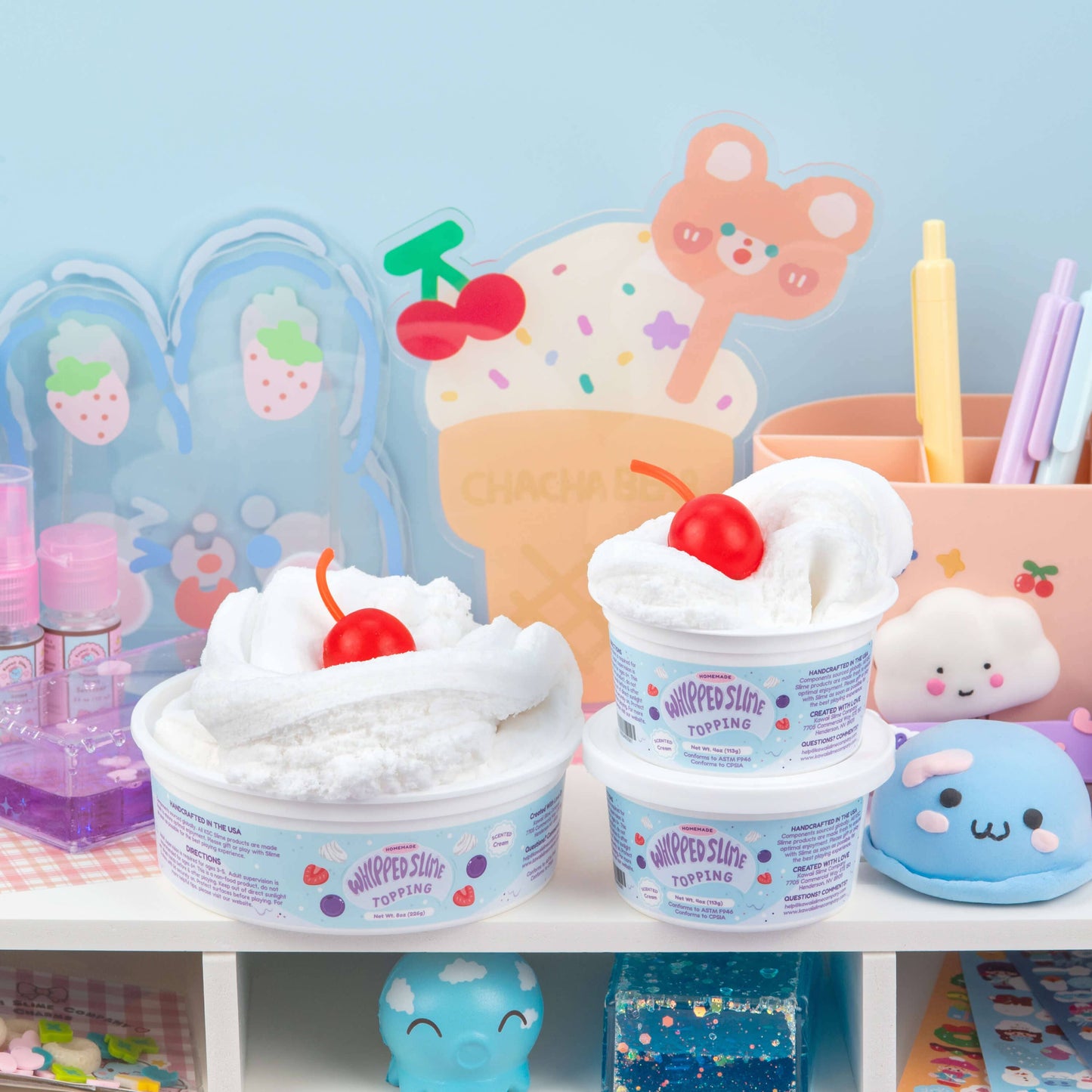Cool & Slimey Whipped Topping 8 oz (4pcs/case)
