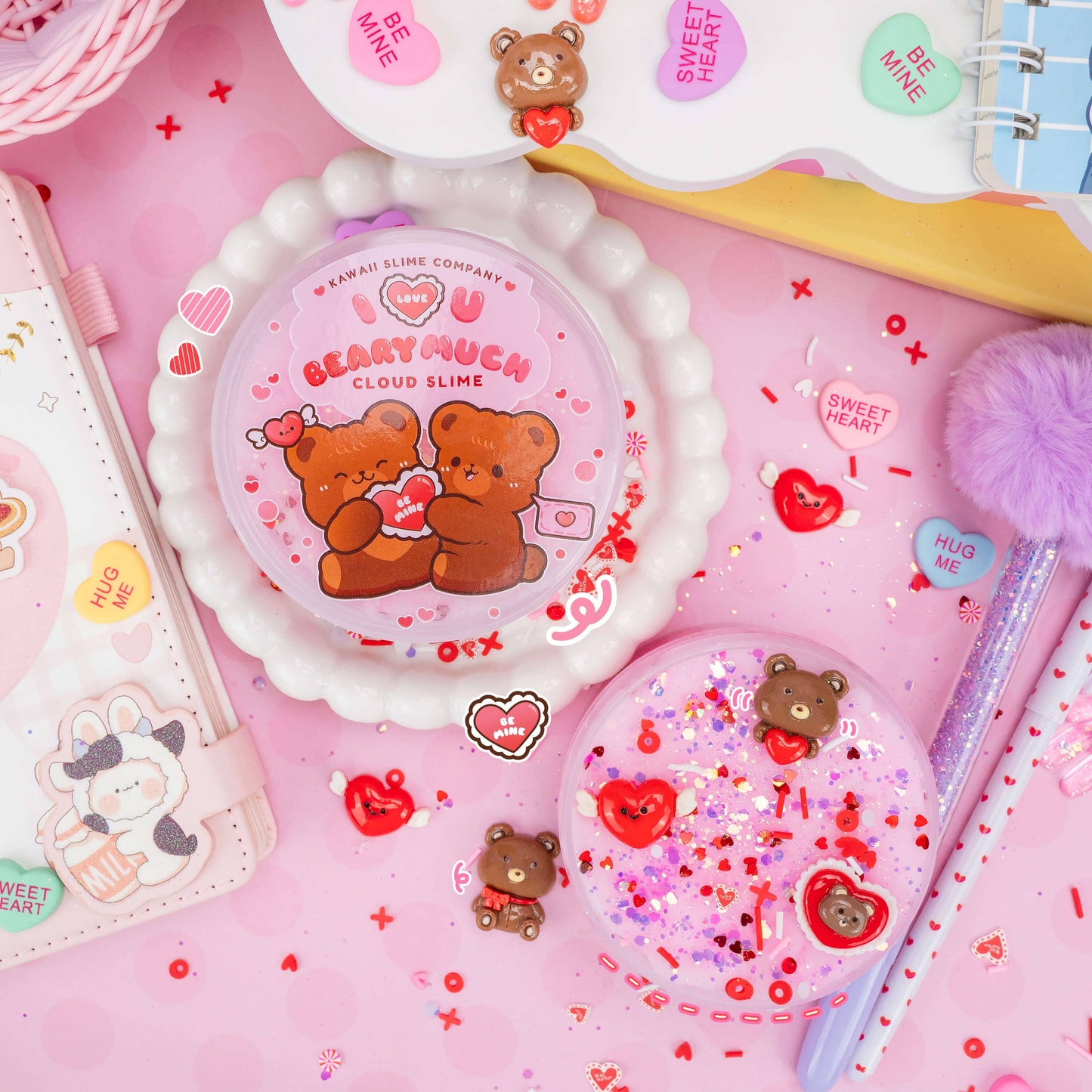 I Love You Beary Much Cloud Signature Dome™ Slime (4pcs/case)