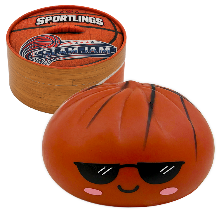 Fun Doh Sports Dumpling Squishy Fidget Toy - 12/Display