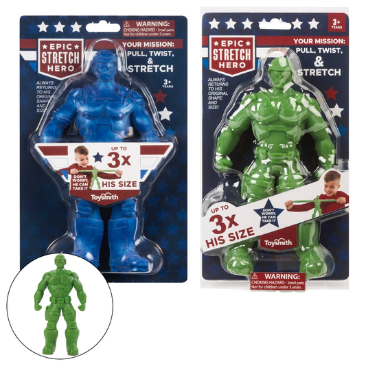 Epic Stretch Hero - 8.5" Tall, Stretches To 24"