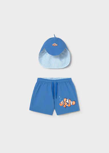1.662 swimsuit set with swim cap