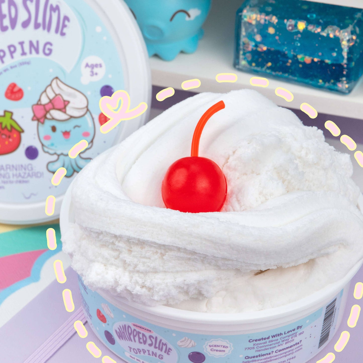Cool & Slimey Whipped Topping 8 oz (4pcs/case)