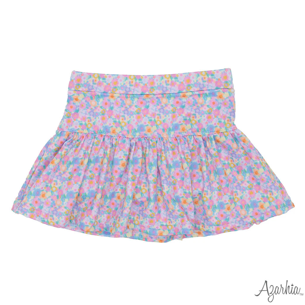 Bubbly Dots Gathered Skort