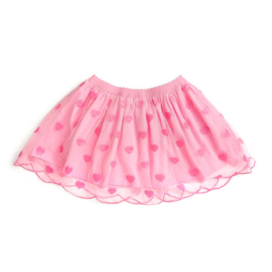 Mini Sequin Hearts Valentine's Day Tutu - Kids Clothing