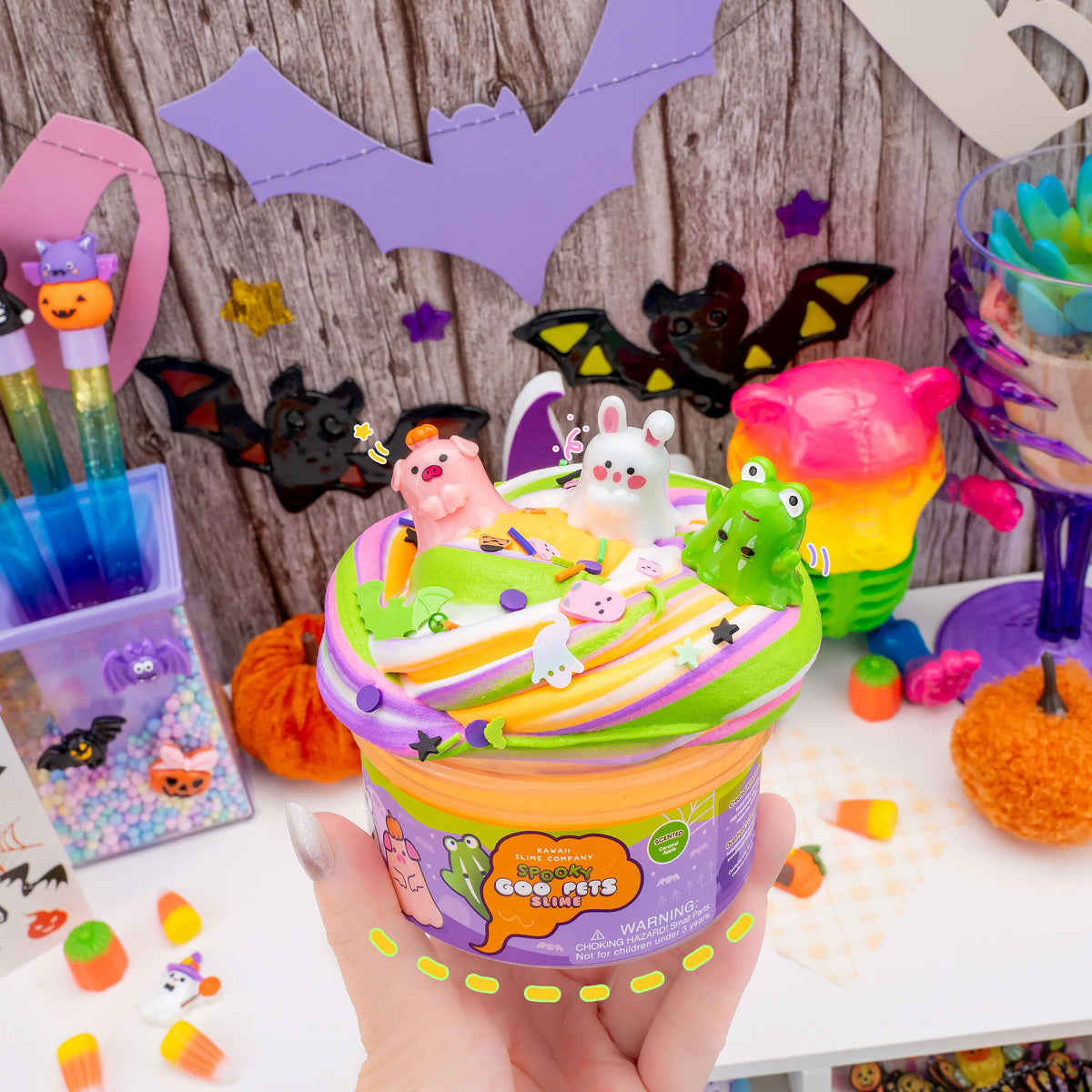 Spooky Goo Pets Butter Signature Dome™ Slime (4pcs/case)