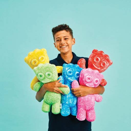Spk Blue Character Embossed Plush