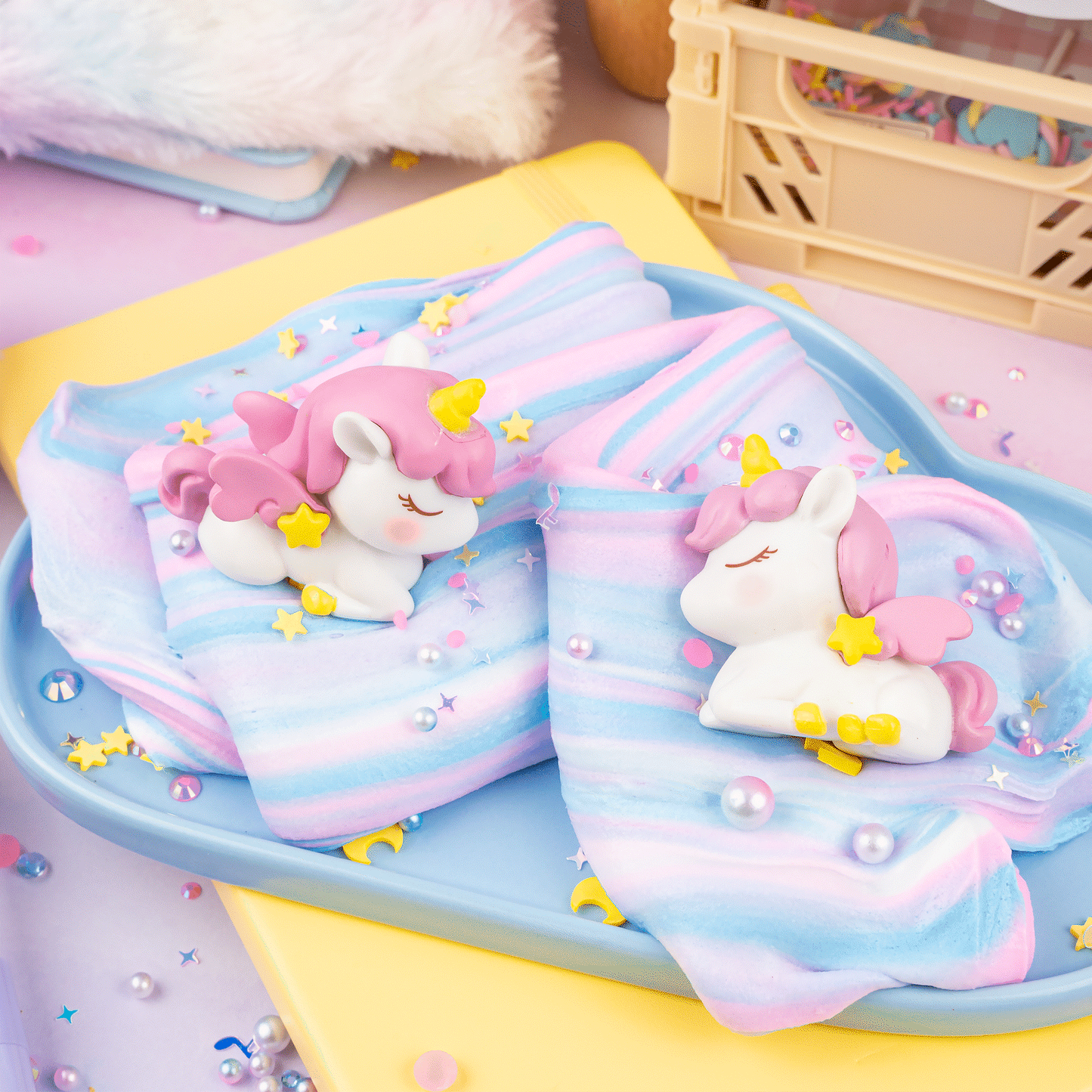 Unicorn Tales Sunbeam Serenade Butter Signature Dome™ Slime (4pcs/case)