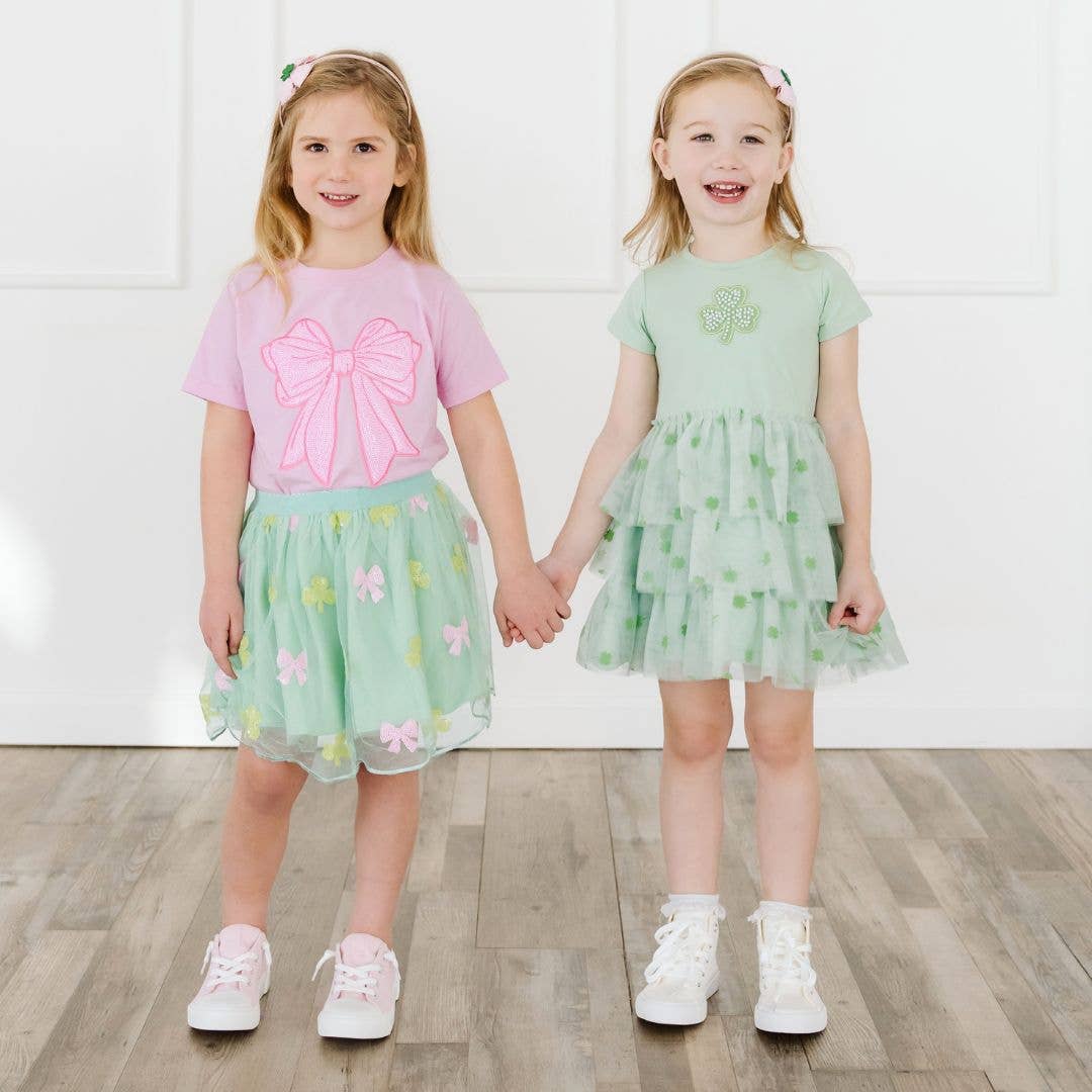 Sweet Shamrock Sequin St. Patrick's Day Tutu - Kids Clothing