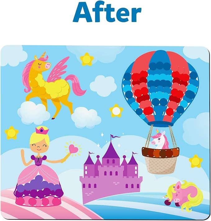 Skillmatics - Dot It Unicorn & Princess Sticker Art for Kids