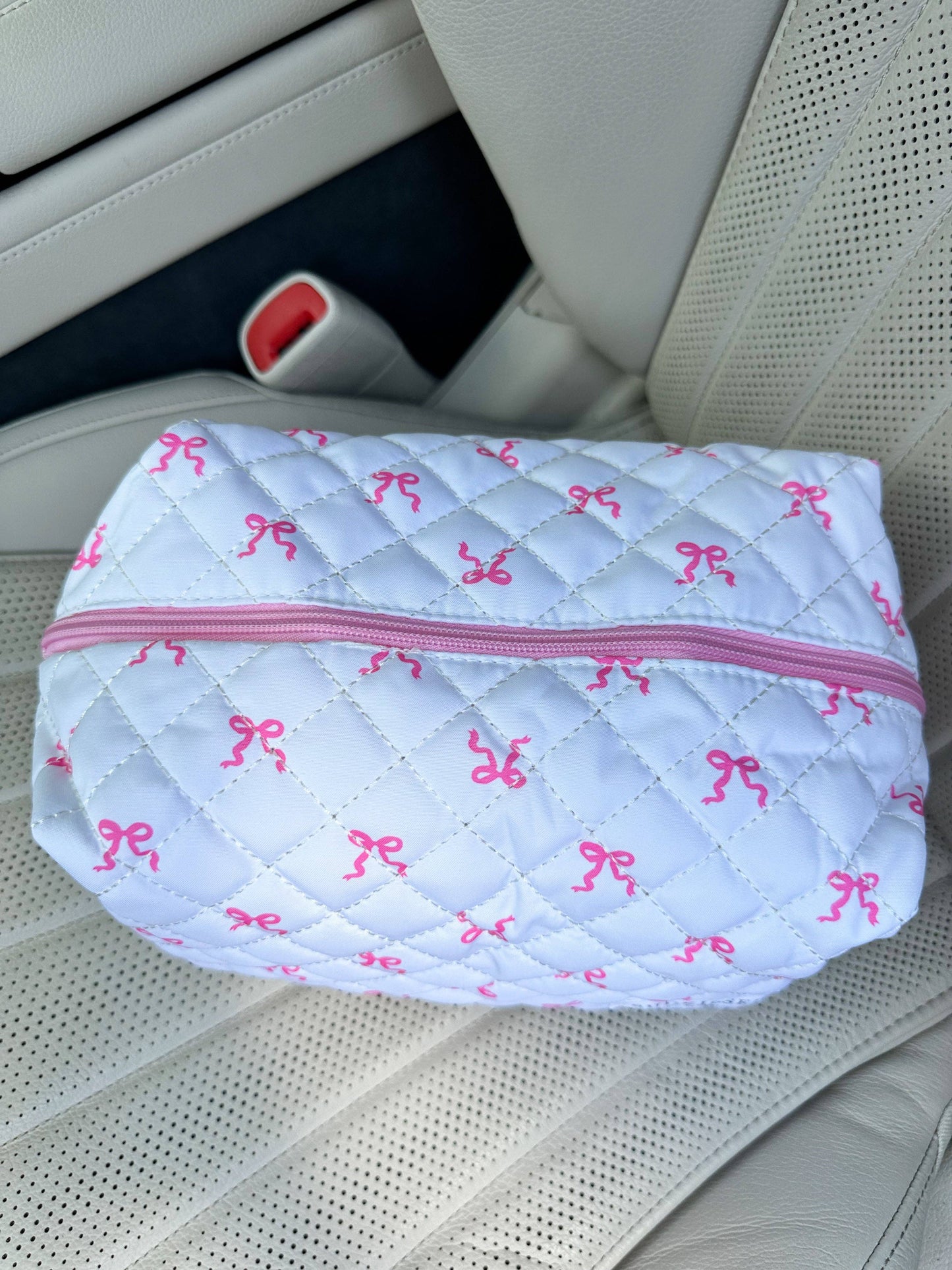 Large Coquette Ribbon Bow Handmade Travel Bag: Coquette Bows / Large Bag