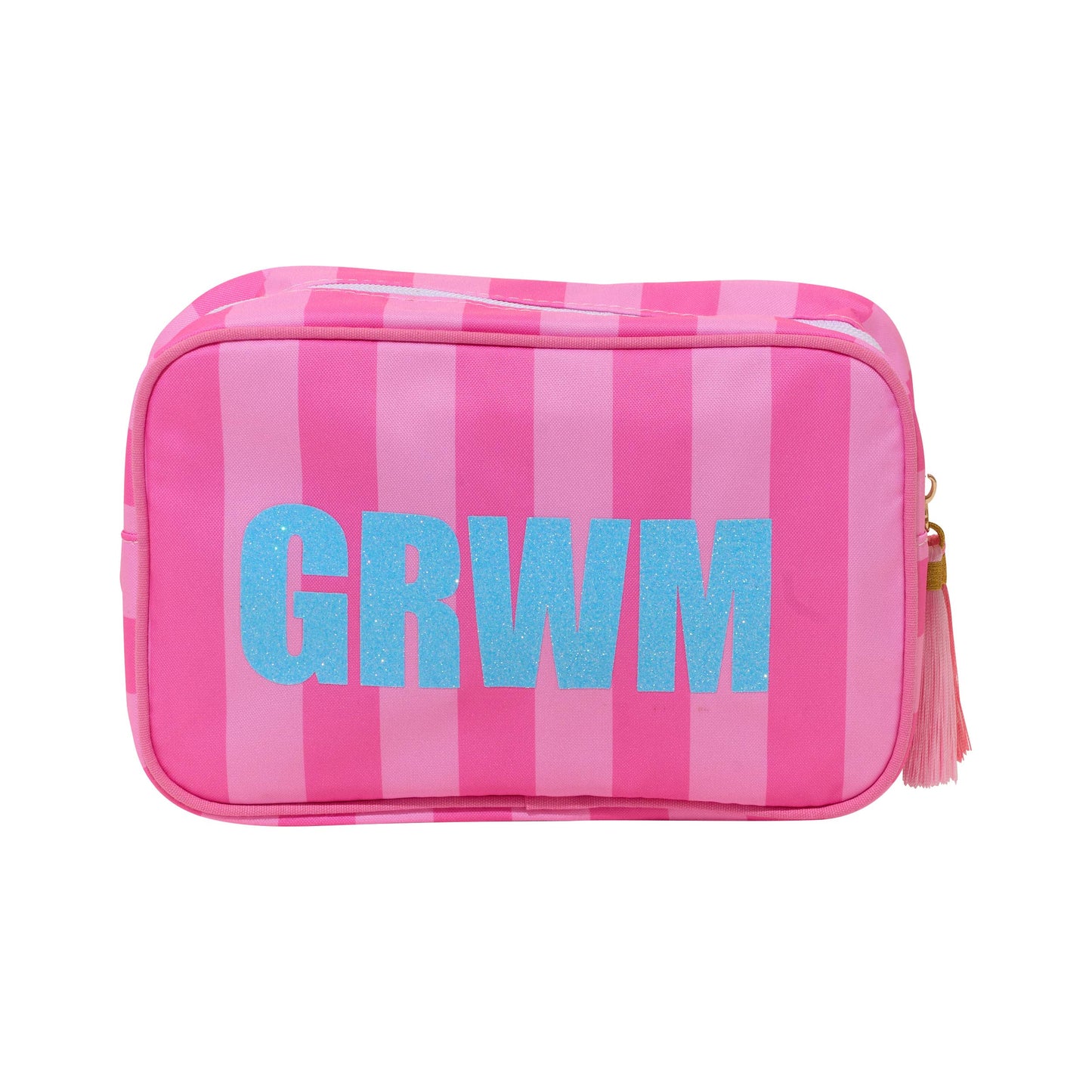 Cabana Striped Pouch w/ GRWM design