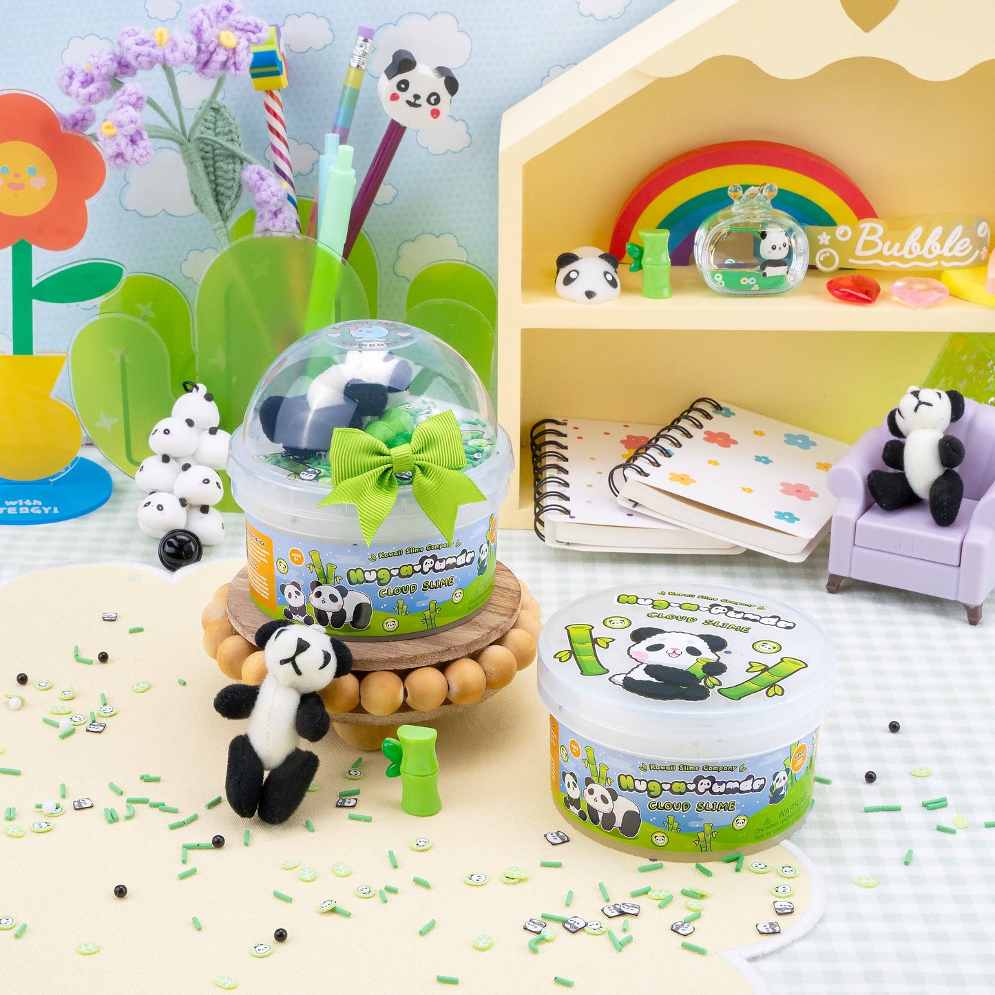 Hug-a-Panda Cloud Signature Dome™ Slime (4pcs/case)