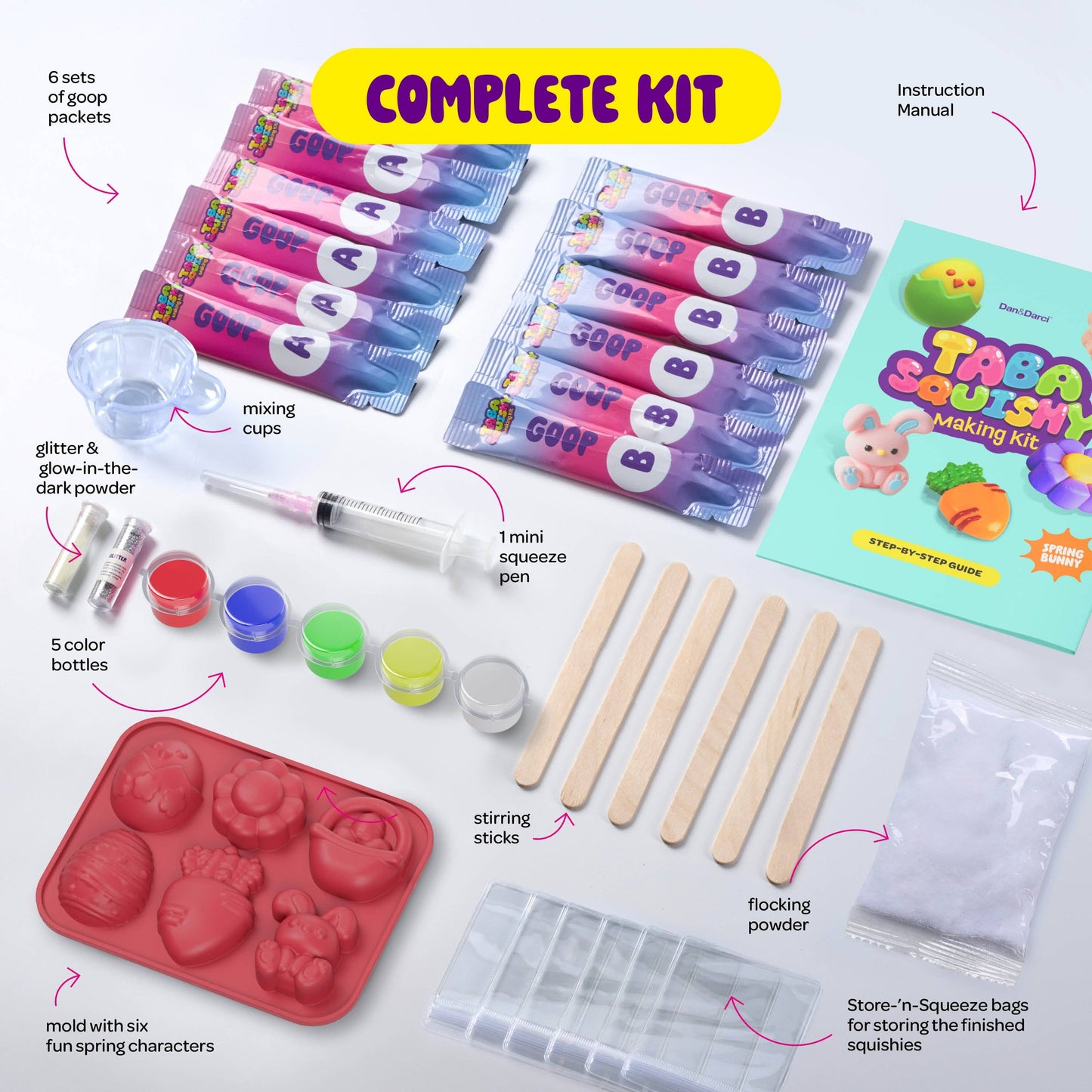 Taba Squishy Making Kit - Gifts for Kids