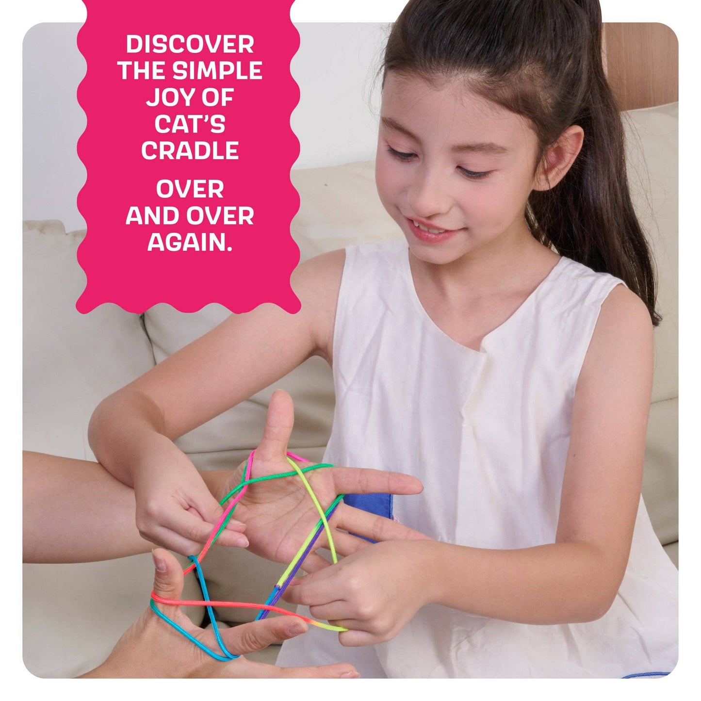 Dan&Darci Cat’s Cradle String Game Book w/ String