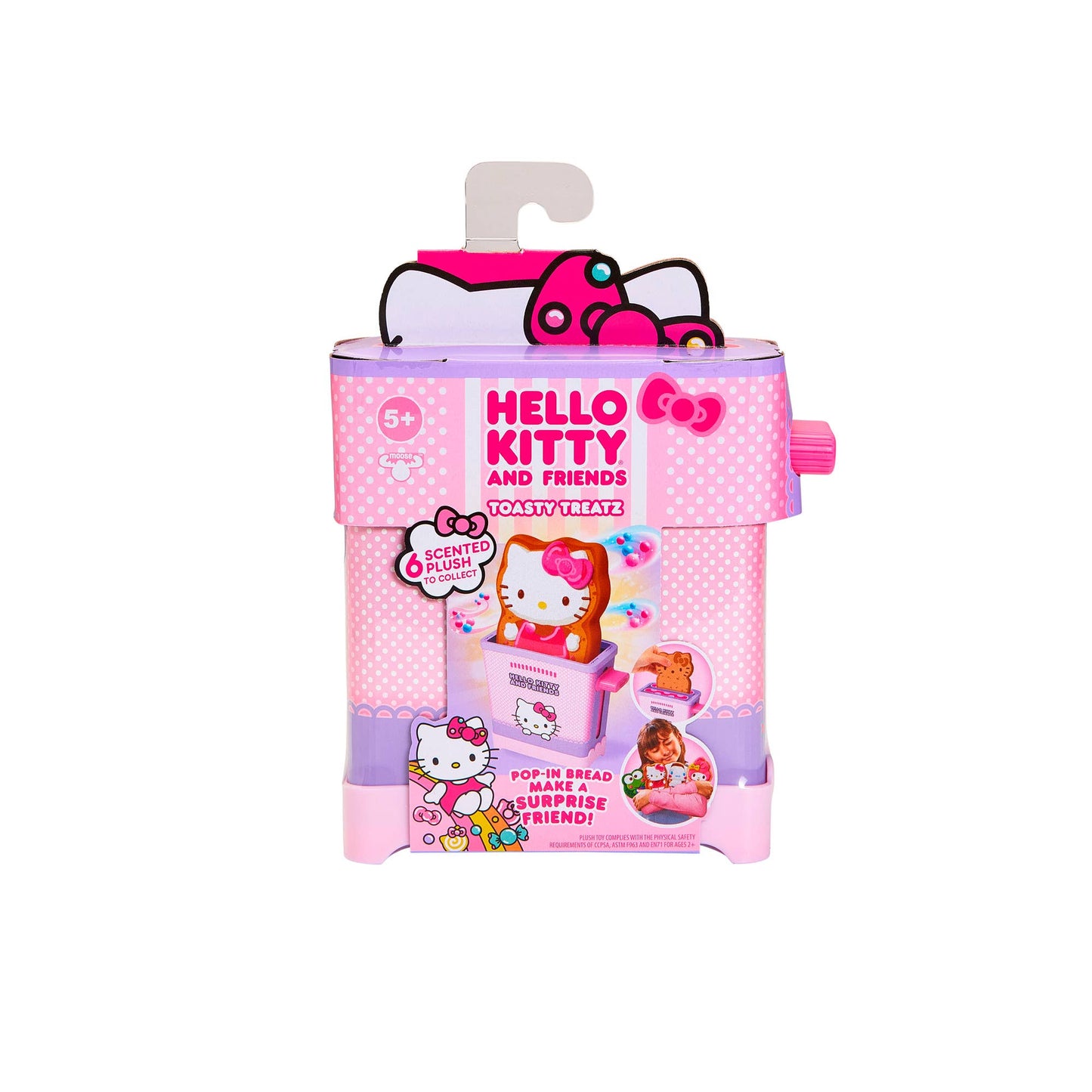 Moose Toys-Cookeez Makery Hello Kitty &Friends Toasty Treatz