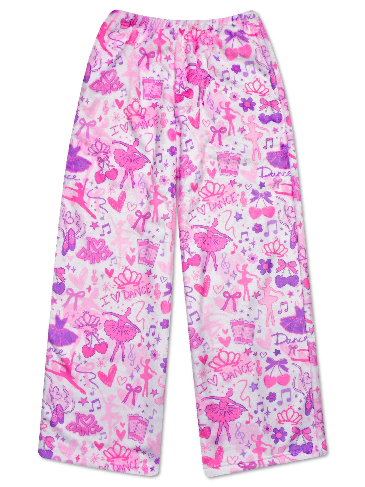 Corey Paige Love to Dance Plush Pants (Youth Sm (6-8))
